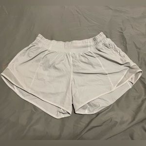 Lulu Lemon White shorts, Size 2